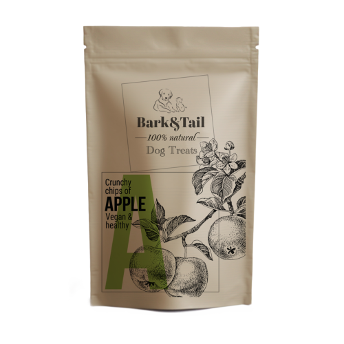 Dog Treats 100 % Apple Натуральное лакомство для собак с яблоком