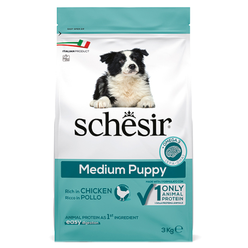Dog Medium Puppy Сухий корм із куркою для цуценят середніх порід віком від 2 до 12 місяців
