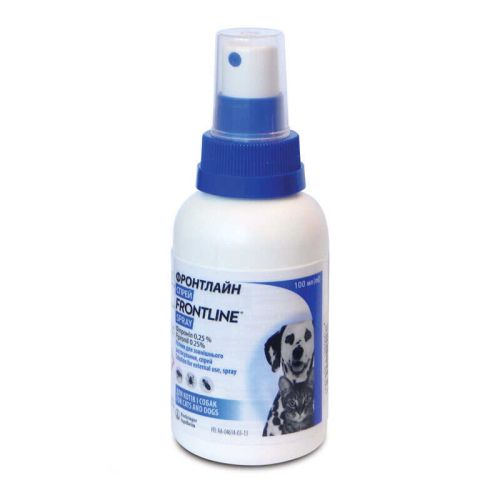 Spray Противоразитарный спрей от блох и клещей для собак и кошек