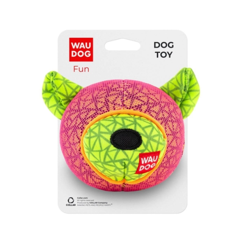 Waudog Fun Игрушка для собак, "Медведь", розовый