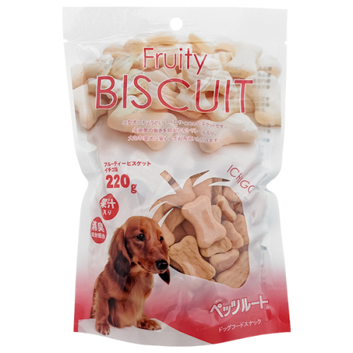 Biscuit Strawberry Ласощі для собак, фруктове печиво (полуниця)
