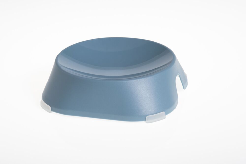 Flat Bowl Плоская миска с антискользящими накладками, синий