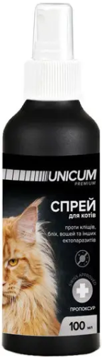 Premium - Спрей от блох и клещей для кошек (пропоксур)