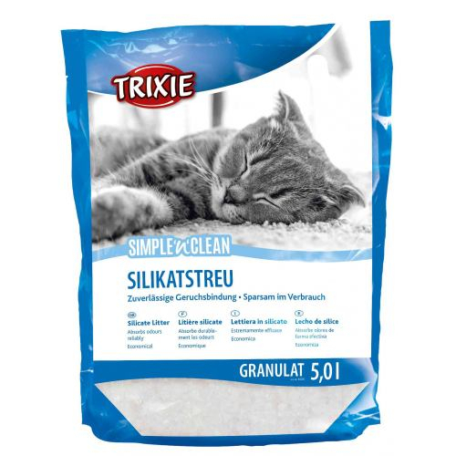 Simple&Clean Наполнитель для кошек, силикагелевый