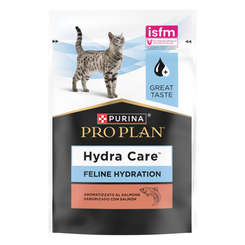 Hydra Care Feline Salmon Ветеринарная добавка со вкусом лосося для увеличения потребления воды и снижения концентрации мочи