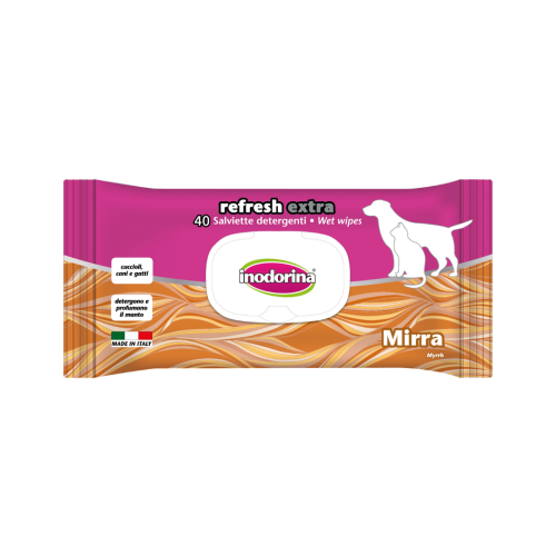 Refresh extra mirra влажные салфетки с экстрактом восточной мирры