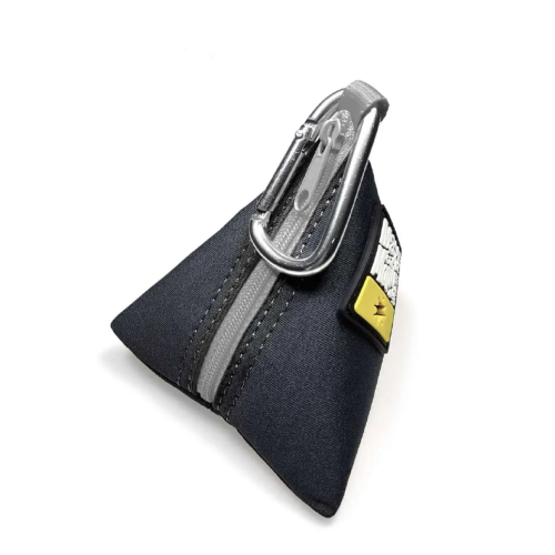 Poo Bag Triangle Silver Сумка для пакетов