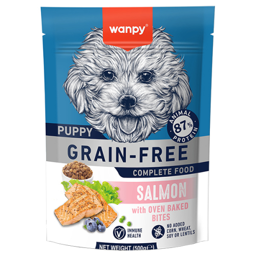 Puppy Grain Free Salmon Сухой беззерновой корм с лососем для щенков всех пород