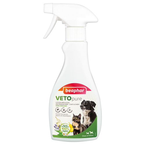Veto pure  Натуральный спрей от блох, клещей и комаров для собак и кошек