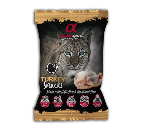 Turkey Snacks for Cats Полувлажное лакомство с индейкой для кошек