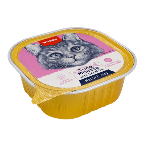 Tuna&Salmon консерви для котів мус з тунцем і лососем