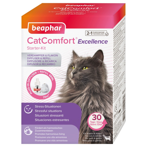 CatComfort Excellence 2в1 Успокаивающий диффузор с феромонами для кошек