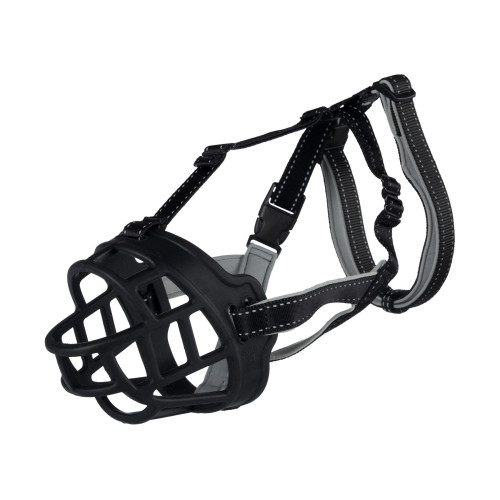 Muzzle Flex Намордник для собак, силиконовый, черный