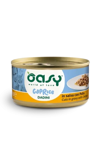 CAT Caprice Кусочки с курицей в соусе для взрослых кошек