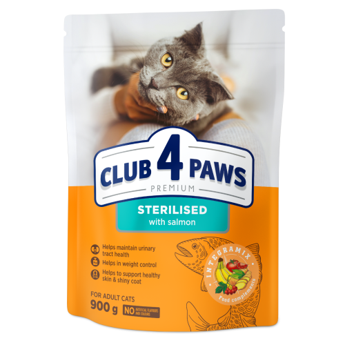 Adult Cats Sterilised Salmon - сухой корм с лососем для стерилизованных кошек