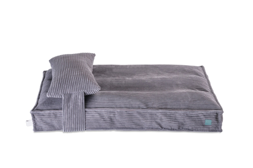 Memory Foam Gray Лежак для собак