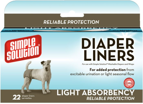 Disposable Diaper Liners - Flow LIGHT - влагопоглощающие гигиенические прокладки для собак