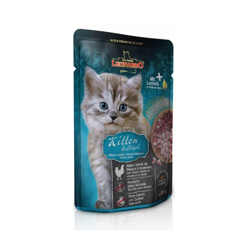 Kitten Poultry - влажный корм с мясом домашней птицы для котят