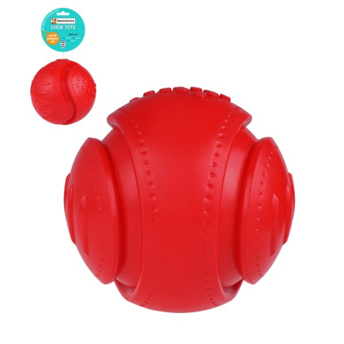 Chew Ball Игрушка для собак Футбольный мяч с пищалкой