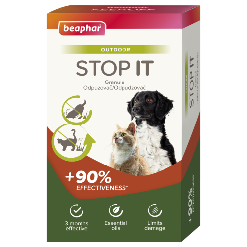 STOP IT GRANULE Для відлякування котів і собак на вулиці