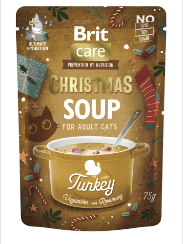 Christmas Turkey Soup Вологий корм для котів різдвяний суп з індичкою