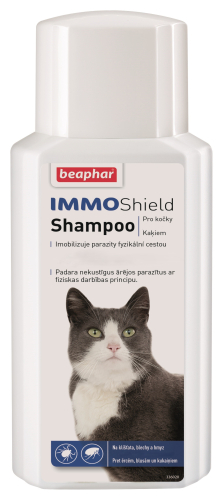 IMMO Shield Shampoo for Cats Шампунь от блох, клещей и комаров для котов