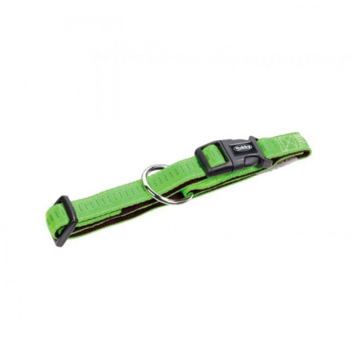Soft Grip Collar Нейлоновый ошейник с мягкой подкладкой для собак, салатовый