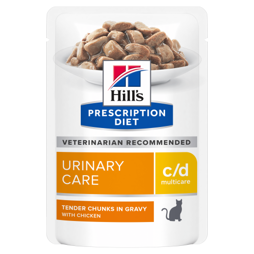 PD Feline C/D Chicken Вологий корм для котів, догляд за сечовидільною системою, з куркою