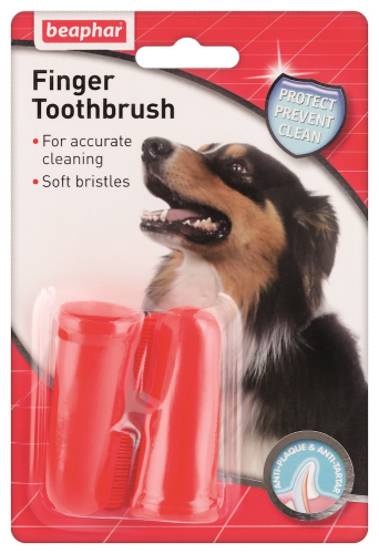 Finger Toothbrush Зубная щетка на палец для собак