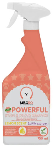 Dog stain and odour remover with scent of lemon Зоогигиеническое средство для удаления запахов и пятен