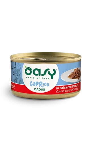 CAT Caprice Шматочки з яловичиною у соусі для дорослих котів