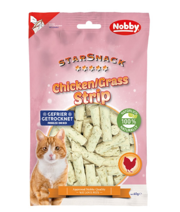 StarSnack FD Chicken & Cat Grass Лакомство для кошек