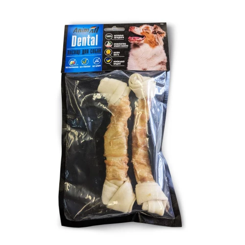 Dental №4М Кость баварская узловая, с мясом курицы