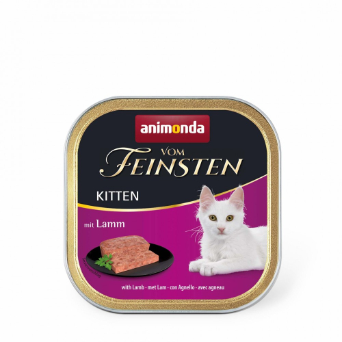 Vom Feinsten - вологий корм для кошенят, з ягням