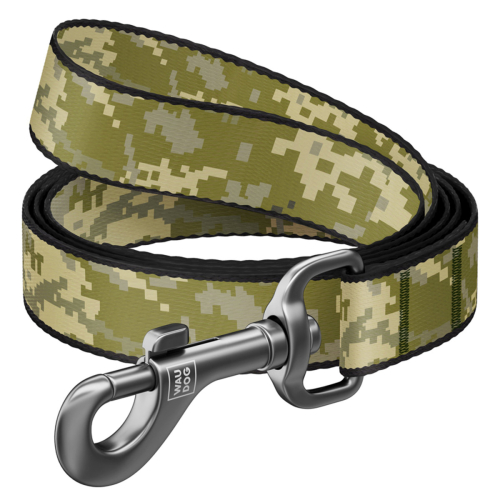 WAUDOG Nylon "Милитари" Поводок для собак, нейлоновый