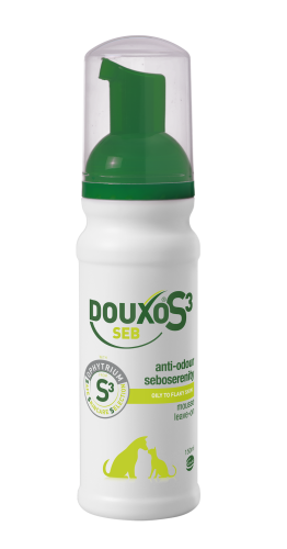 Douxo S3 Seb Mousse Мусс для кошек и собак с жирной кожей, против неприятного запаха