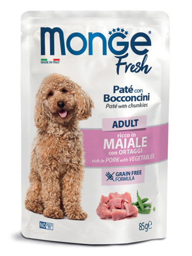 Dog Wet FRESH - вологий корм з свининою та овочами для собак