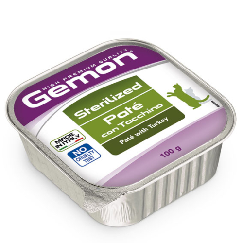 Cat Adult Sterilized Pate with Turkey - влажный корм с индейкой для взрослых стерилизованных кошек (паштет)