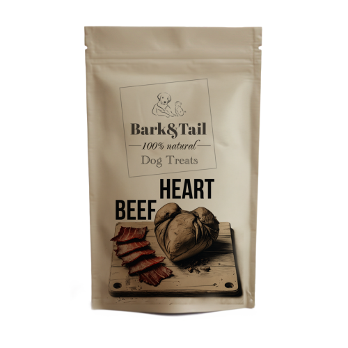 Dog Treats 100% Beef Heart Натуральное лакомство для собак с говяжьим сердцем