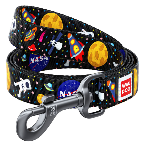 WAUDOG Nylon "NASA" Поводок для собак, нейлоновый