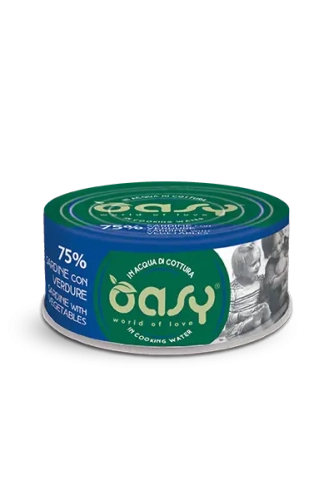 CAT Wet More Love Влажный корм с сардиной и овощами для взрослых кошек