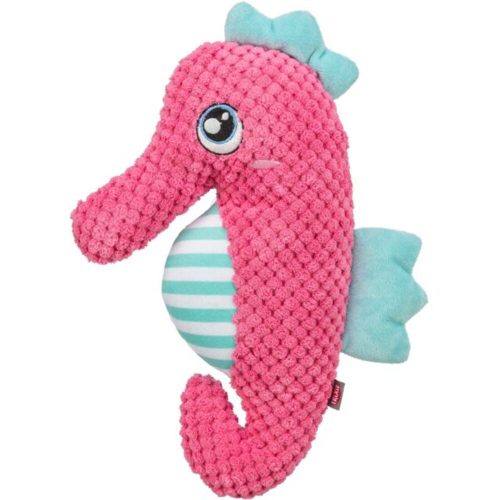 Игрушка для собак, Морской конек, розовый