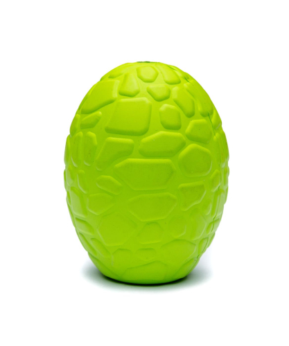 Dino Egg Treat Dispenser – Игрушка «Яйцо динозавра» для собак, зеленое