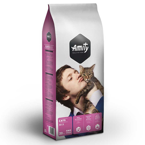 Eco Cat Mix Сухой корм для кошек, микс мяса