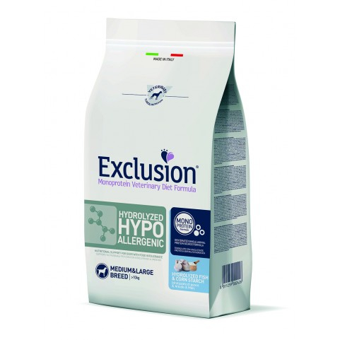 Hydrolyzed Hypoallergenic Medium&Large Breed Сухий корм із гідролізованою рибою для середніх та великих порід собак із харчовою алергією