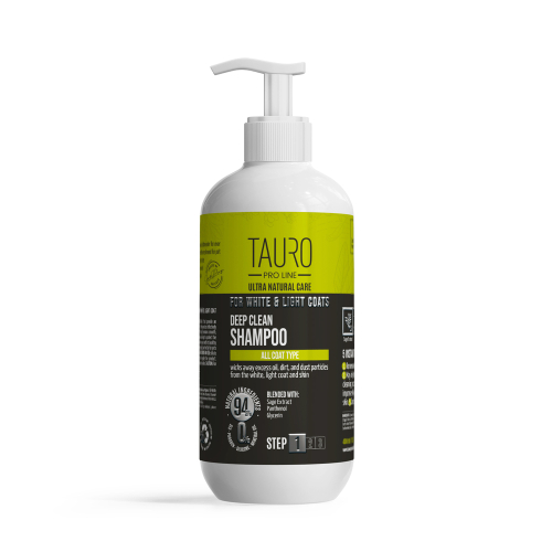 Ultra Natural Care for White and Light Coats Шампунь для глубокого очищения шерсти и кожи собак и кошек белого, светлого окраса