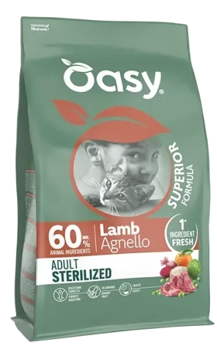 Dry Cat Superior Sterilized Сухой корм с ягненком для взрослых стерилизованных кошек
