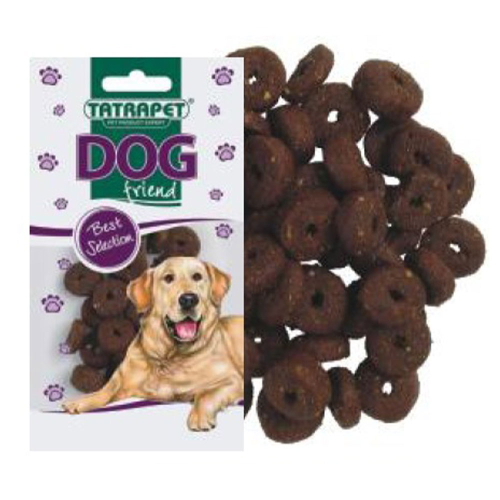 Dog Лакомство для собак, снеки кольца из говядины