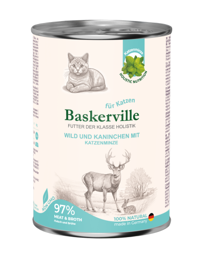 Holistic Wild und Kaninchen Оленина с кроликом влажный корм для кошек