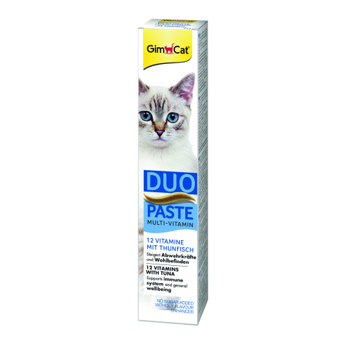 Duo Paste Multi-vitamin 12 vitamins with tuna Паста для котів 12 вітамінів та тунець